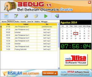 Aplikasi Bel Sekolah Otomatis dan Gratis