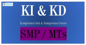 KI dan KD Matematika SMP MTs Terbaru