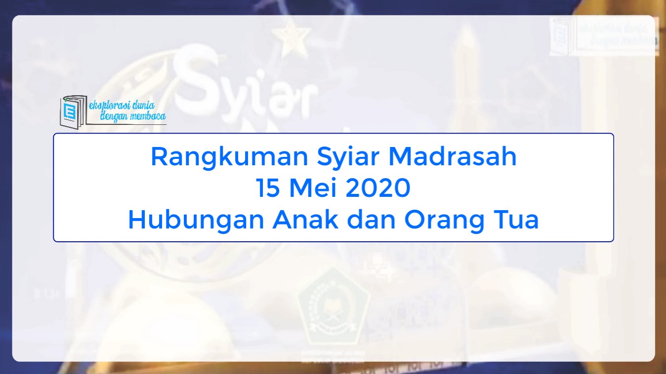 Rangkuman Syiar Madrasah - Hidup Sehat