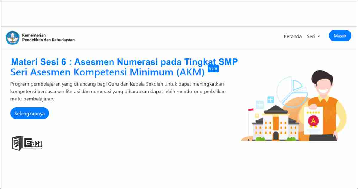 Asesmen Numerasi pada Tingkat SMP - Program Guru Belajar Seri AKM