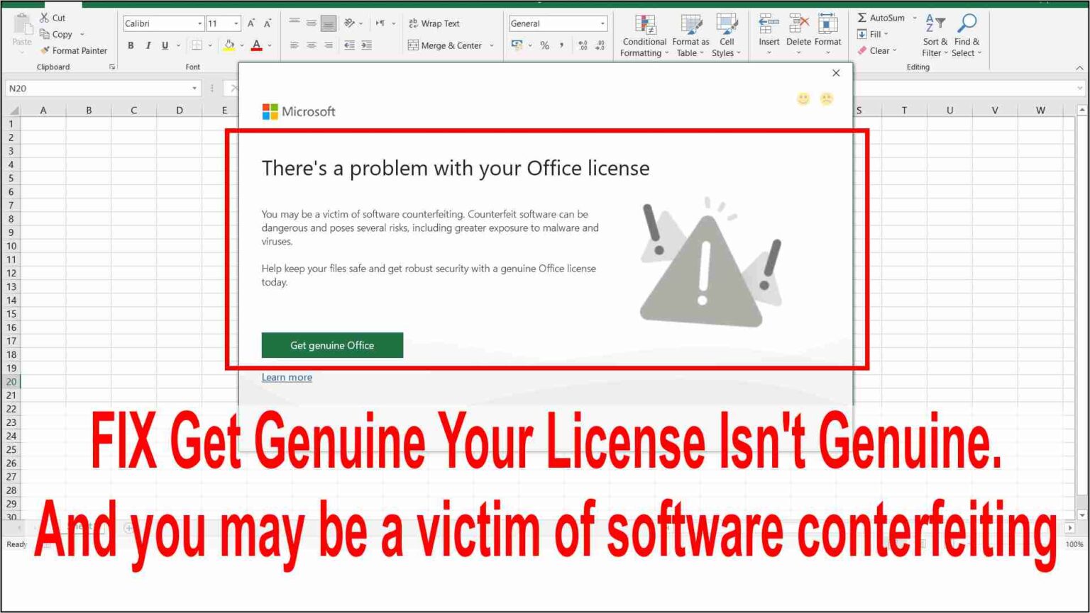 Fix Why Risk It Get Genuine Office