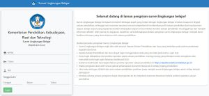 Cara Cetak Kartu Login Survei Lingkungan Belajar