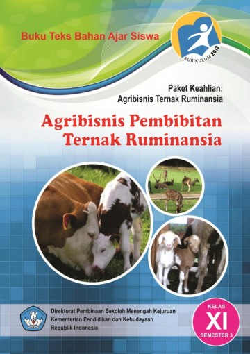 Buku Agribisnis Pembibitan Ternak Ruminasi Kelas 11 SMK
