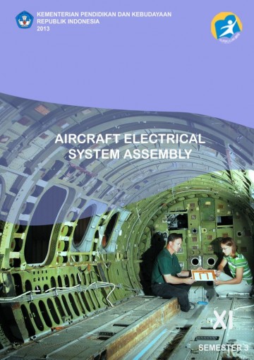 Buku Aircraft Electrical System Assembly Kelas 11 SMK