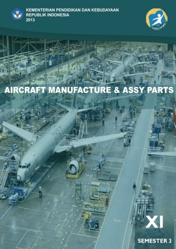 Buku Aircraft Manufacture & Assy Parts Kelas 11 SMK
