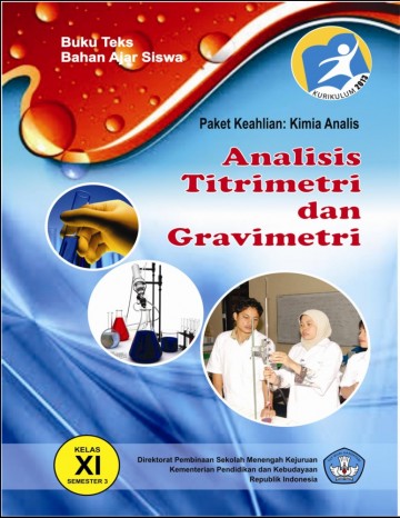 Buku Analisis Titrimetri dan Gravimetri Kelas 11 SMK
