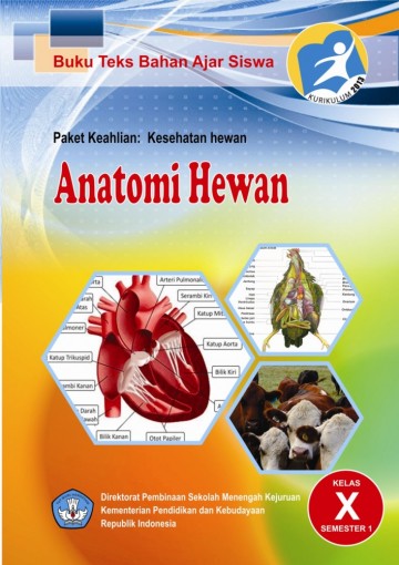Buku Anatomi Hewan Kelas 10 SMK