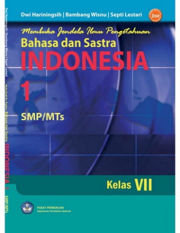 Buku Bahasa dan Sastra Indonesia 1 Kelas 7 SMP