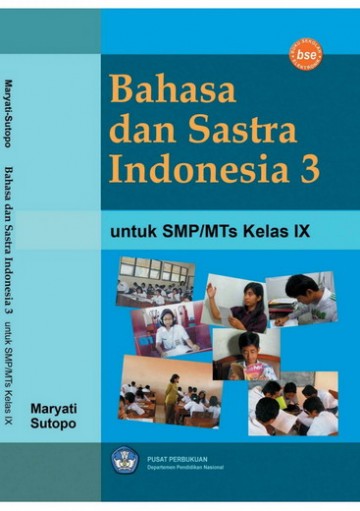 Buku Bahasa dan Sastra Indonesia 3 Kelas 9 SMP