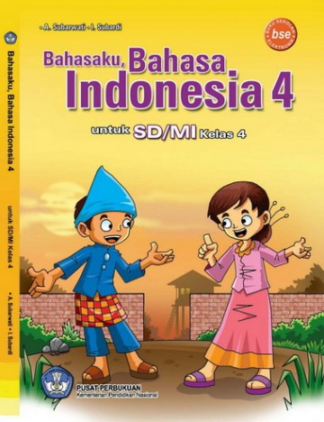 Buku Bahasaku Bahasa Indonesia 4 Kelas 4 SD