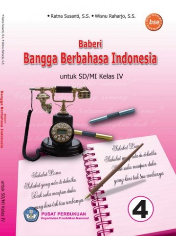 Buku Bangga Berbahasa Indonesia Kelas 4 SD