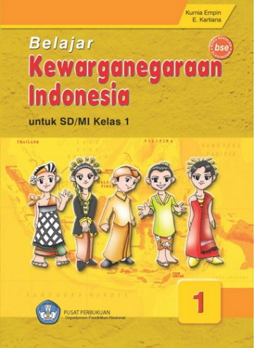 Buku Belajar Kewarganegaraan Indonesia Kelas 1 SD