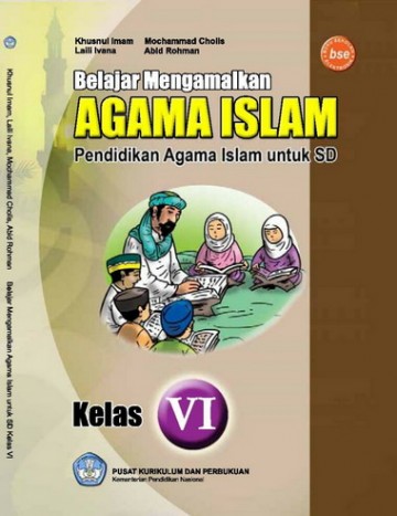 Buku Belajar Mengamalkan Agama Islam Kelas 6 SD