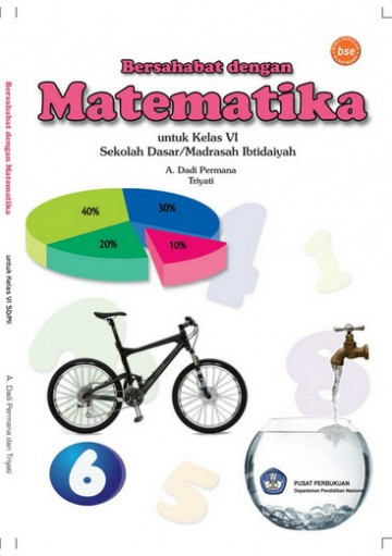 Buku Bersahabat dengan Matematika Kelas 6 SD