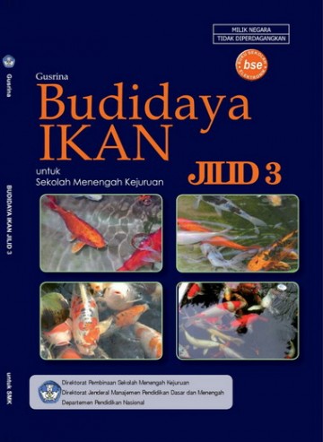 Buku Budidaya Ikan Jilid 3 Kelas 1 SD
