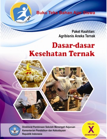 Buku Dasar-dasar Kesehatan Ternak Kelas 10 SMK