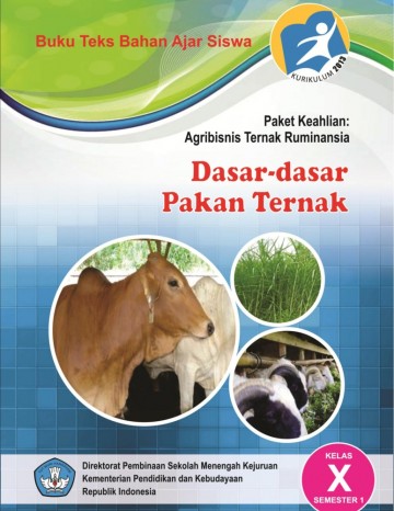 Buku Dasar-dasar Pakan Ternak Kelas 10 SMK
