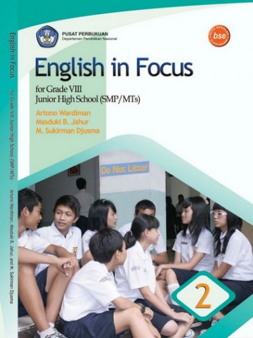 Buku English in Focus Kelas 8 SMP