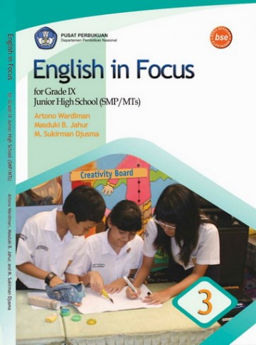 Buku English in Focus Kelas 9 SMP