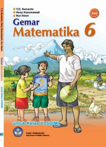Buku Gemar Matematika  Kelas 6 SD