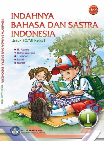 Buku Indahnya Bahasa dan Sastra Inddonesia 1 Kelas 1 SD