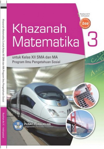 Buku Khazanah Matematika 3 (IPS) Kelas 12 SMA