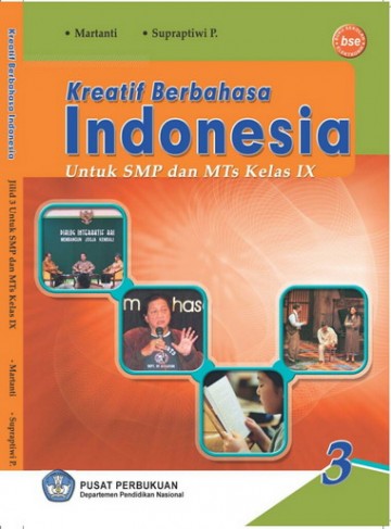 Buku Kreatif Berbahasa Indonesia 3 Kelas 9 SMP