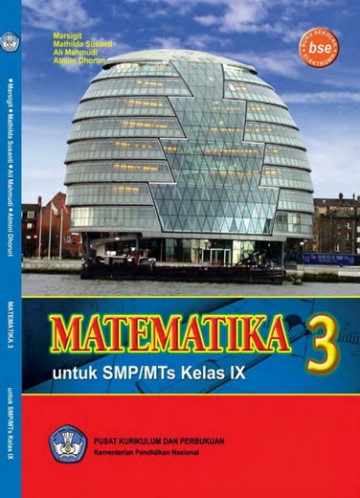 Buku Matematika 3 Kelas 9 SMP