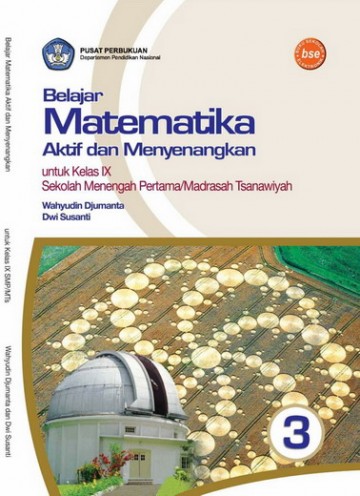 Buku Matematika Aktif dan Menyenangkan Kelas 9 SMP