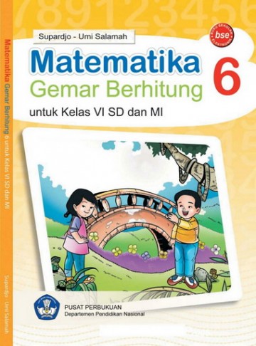 Buku Matematika Gemar Berhitung Kelas 6 SD
