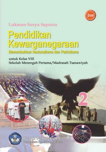 Buku PKn Menumbuhkan Nasionalisme dan Patriotisme 2 Kelas 8 SMP