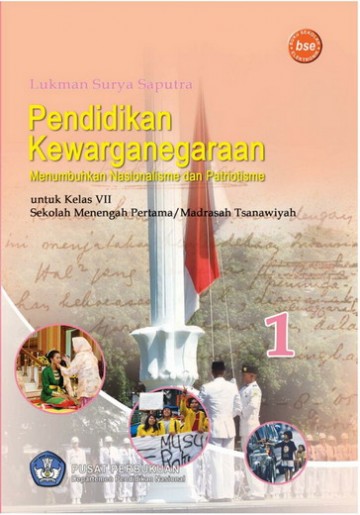 Buku PKn Menumbuhkan Nasionalisme dan Patriotisme Kelas 7 SMP
