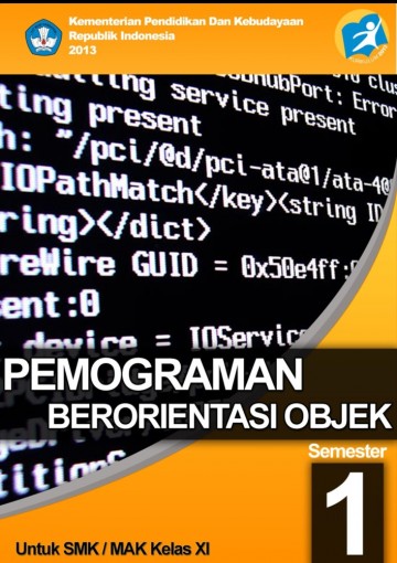 Buku Pemrograman Berorientasi Objek Kelas 10 SMK