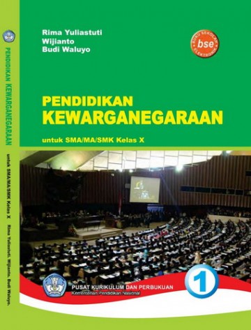 Buku Pendidikan Kewarganegaraan 1 Kelas 10 SMA/SMK