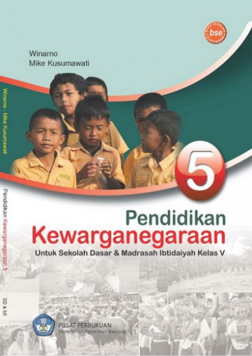 Buku Pendidikan Kewarganegaraan 5 Kelas 5 SD