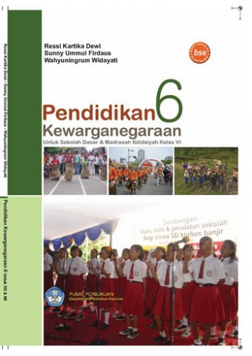 Buku Pendidikan Kewarganegaraan 6 SD/MI Kelas 5 SD