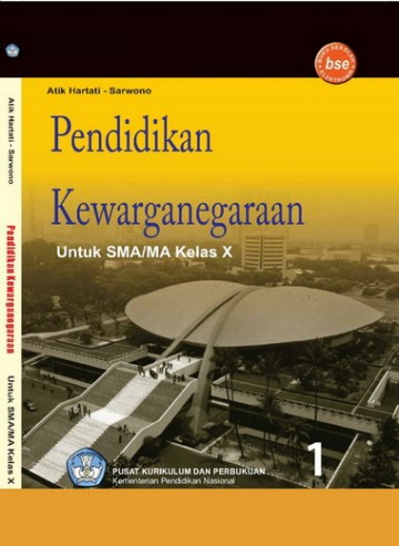 Buku Pendidikan Kewarganegaraan Kelas 10 SMA