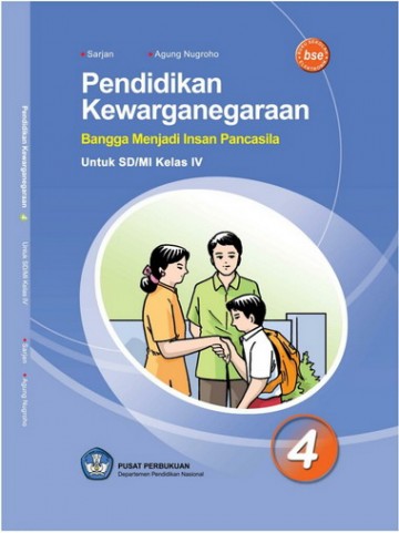 Buku Pendidikan Kewarganegaraan SD/MI Kelas 4 SD