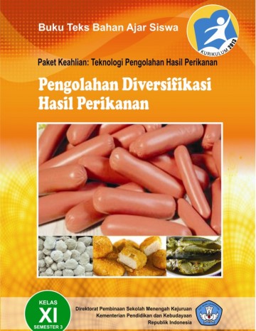 Buku Pengolahan Diversifikasi Hasil Perikanan Kelas 11 SMK