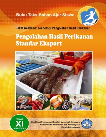 Buku Pengolahan Hasil Perikanan Standar Eksport Kelas 11 SMK