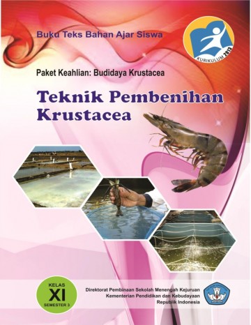 Buku Teknik Pembenihan Krustacea Kelas 11 SMK