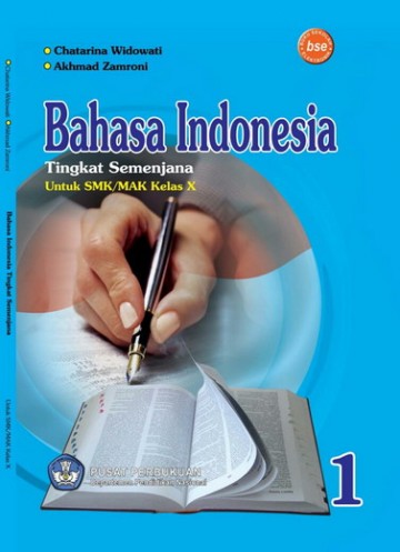 Buku Tingkat semenjana bahasa indonesia Kelas 10 SMK