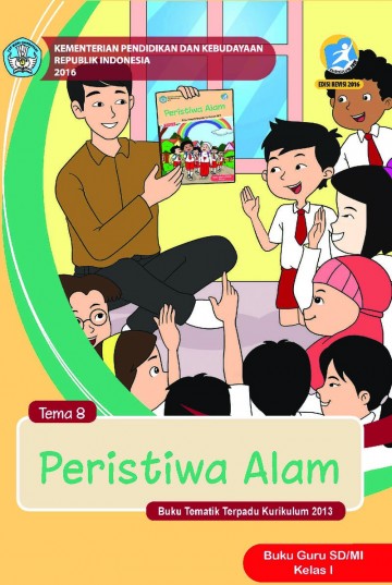 Peristiwa Alam - Tematik 8 Buku Guru Kelas 1 SD