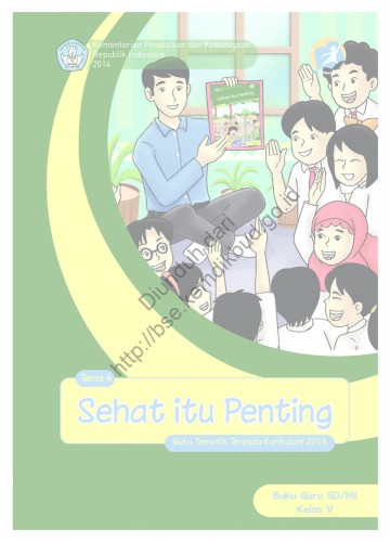 Sehat itu Penting (Buku Guru) Kelas 5 SD