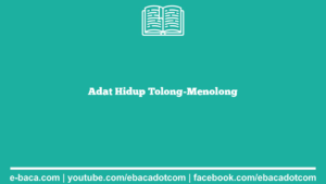 Adat Hidup Tolong-Menolong
