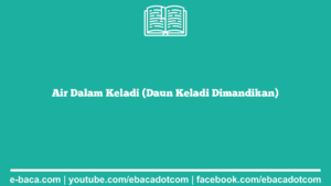Air Dalam Keladi (Daun Keladi Dimandikan)