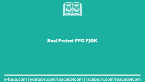 Soal Pretest PPG PJOK