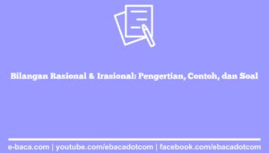 Bilangan Rasional & Irasional: Pengertian, Contoh, dan Soal