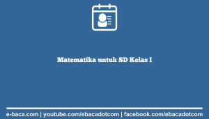 Matematika untuk SD Kelas I