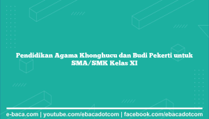 Pendidikan Agama Khonghucu dan Budi Pekerti untuk SMA/SMK Kelas XI